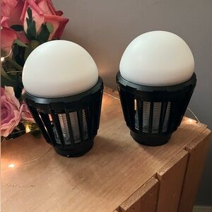 Wisely light with mosquito zapper